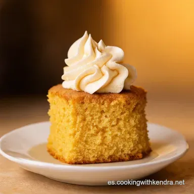 Mug Cake de Vainilla en 5 Minutos Receta F&aacute;cil y Deliciosa Tarjeta de receta