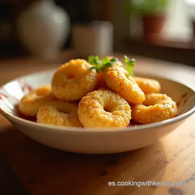 El Secreto para Donitas Esponjosas Mini Delicias Caseras Tarjeta de receta