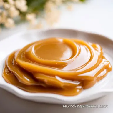 Dulce de Leche con Leche Condensada Tarjeta de receta