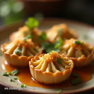 Dumplings de Pollo y Albahaca Jugosos Receta Casera con Toque Fresco Tarjeta de receta