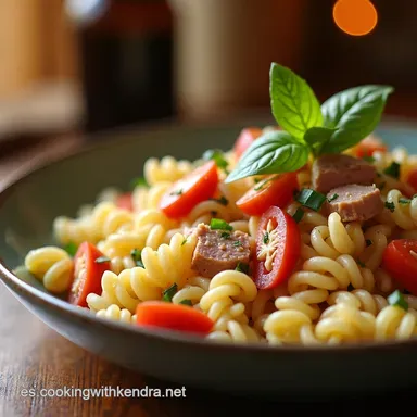 Classic Tuna Pasta Salad La Ensalada de la Abuela Tarjeta de receta