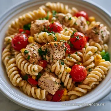 Ensalada de Pasta Familiar en 25 Minutos Tarjeta de receta