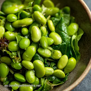 Ensalada Mediterr&aacute;nea Vegana Edamame: &iexcl;Mi Secreto Saludable! Tarjeta de receta