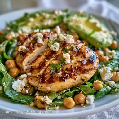 Ensalada Sencilla Para Cenar en 20 Min Tarjeta de receta