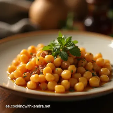 Fain Casera de Garbanzos La Receta con el Toque Secreto Tarjeta de receta