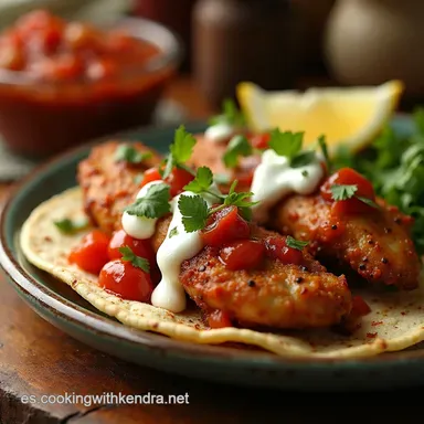 Kebab Fiesta Salsa Yogurt Chicken Receta F&aacute;cil Tarjeta de receta