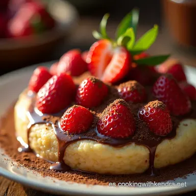 Fresas con Chocolate Caseras Amor a Primer Bocado Tarjeta de receta
