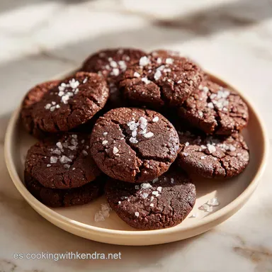 Receta De Galletas De Chocolate Con Cacao Tarjeta de receta