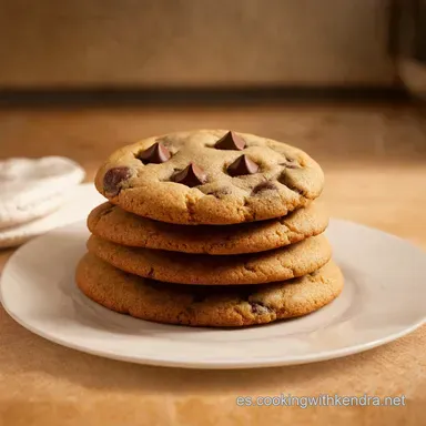 Galletas XXL de la Abuela Chocolate Chip Cookies Gigantes Tarjeta de receta