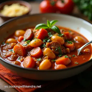 Goulash H&uacute;ngaro Receta F&aacute;cil Sabor de la Abuela en Minutos Tarjeta de receta