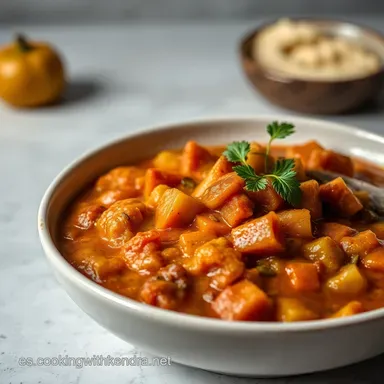 Guiso de Coliflor Receta: El Abrazo Calentito de la Abuela Tarjeta de receta