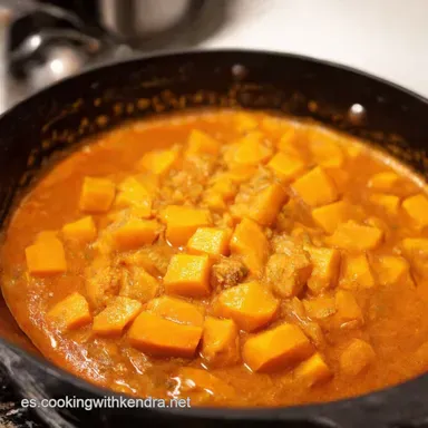 Guiso de Lentejas con Calabaza Receta de la Abuela Mejorada Tarjeta de receta