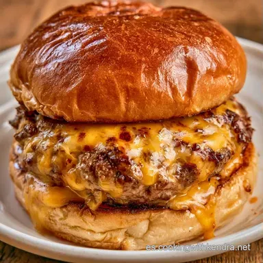 Hamburguesas de Carne para 4 Personas Tarjeta de receta