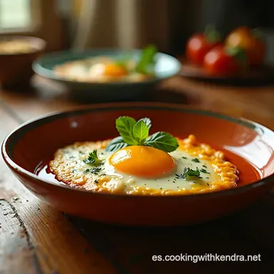 Deliciosos Huevos Turcos Sencillos O ilbir Receta F&aacute;cil Tarjeta de receta