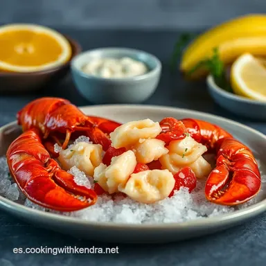 &iexcl;Langostinos Jugosos! Como Cocer Langostinos Congelados &iexcl;F&aacute;cil! Tarjeta de receta