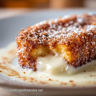 Leche Frita El postre de la abuela crujiente por fuera y cremoso por dentro Tarjeta de receta