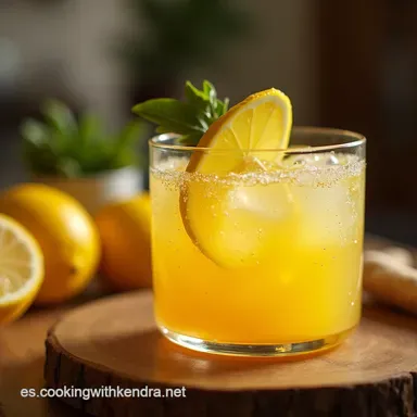 Limonada Especial Refrescante Receta Digestiva con Jengibre Tarjeta de receta
