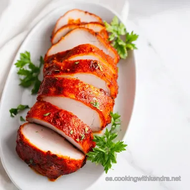 Lomo Al Adobo Para 5 Porciones Tarjeta de receta