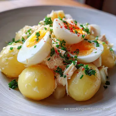Marmitako de Bonito para 4 raciones Tarjeta de receta