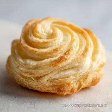 Masa Hojaldre R&aacute;pida en 35 Minutos: Crujiente Tarjeta de receta