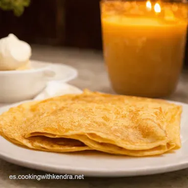 Masa para Crepes F&aacute;ciles Como las de la Abuela Tarjeta de receta