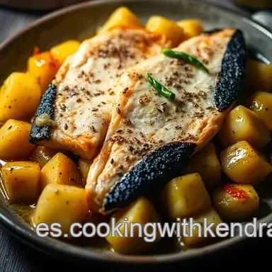 Merluza a la Gallega: Receta Familiar F&aacute;cil y Deliciosa Tarjeta de receta