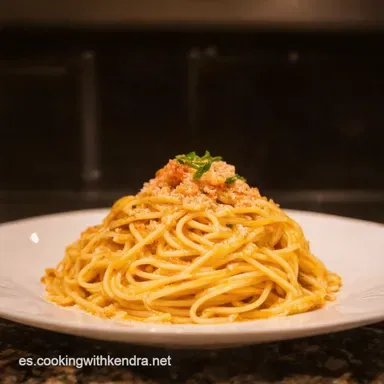 Million Dollar Spaghetti Hecho con Amor y desde Cero Tarjeta de receta