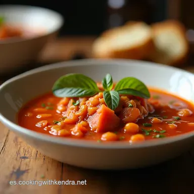 Mejor Sopa Minestrone Estilo Olive Garden Casera y F&aacute;cil Tarjeta de receta