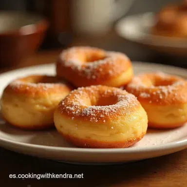 Mini Donas Caseras Las Rosquillas Beso de la Abuela Tarjeta de receta