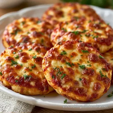 Mini Pizzas Caseras Infantiles en 30 Min Tarjeta de receta