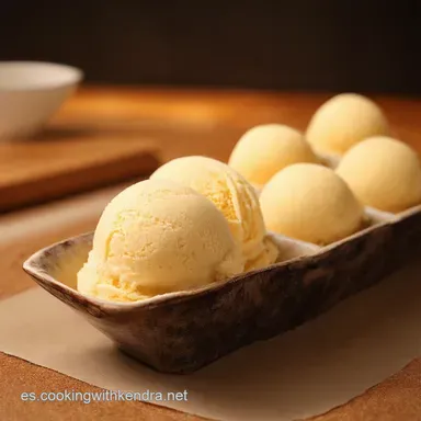 Mochi Ice Cream Casero Felicidad Congelada F&aacute;cil Tarjeta de receta