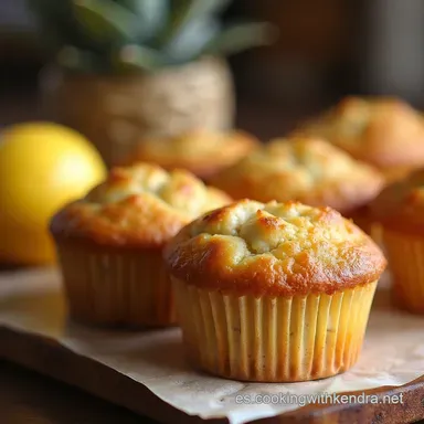 Muffins de Avena y Manzana Saludables Receta F&aacute;cil Tarjeta de receta