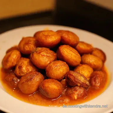 Nueces Garrapi&ntilde;adas Caseras Receta F&aacute;cil y Crujiente Tarjeta de receta