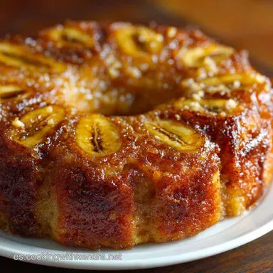 Pan de Pl&aacute;tano: Receta de la Abuela F&aacute;cil y Esponjoso Tarjeta de receta