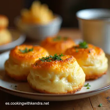 Pan de Queso Keto Nube Receta F&aacute;cil y Esponjosa Tarjeta de receta