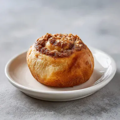 Pan Ovillo de Almendras y Canela: Brioche Artesanal para 12 Tarjeta de receta