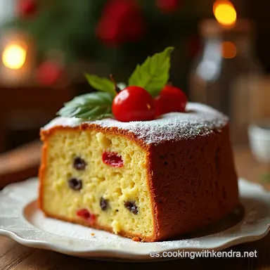 Receta Panettone Casero El Italiano Esponjoso de Navidad Tarjeta de receta