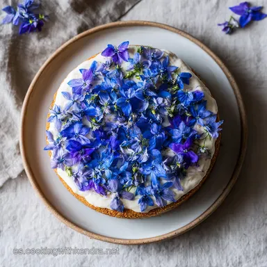 Pastel de Flores: Para 20 Porciones Tarjeta de receta
