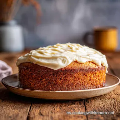 Pastel Delicioso F&aacute;cil para 12 Porciones Tarjeta de receta