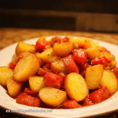 Patatas Recetas Bravas Tapas Aut&eacute;nticas en Casa Tarjeta de receta