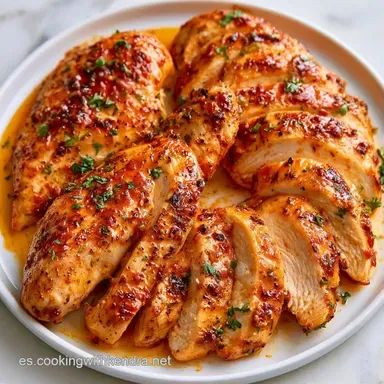 Pechugas De Pollo En Freidora De Aire Tarjeta de receta