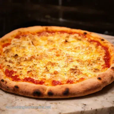 Pizza Pollo al AjoRanchera F&aacute;cil Sabor Casero Incre&iacute;ble Tarjeta de receta