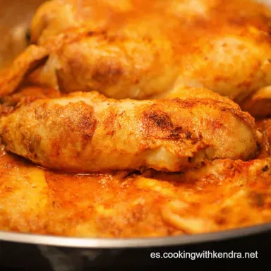 Pollo en Pepitoria La Receta de la Abuela con un Toque Tarjeta de receta