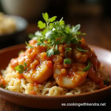 Receta de Pollo Teriyaki Jugoso con Glaseado Espejo Tarjeta de receta