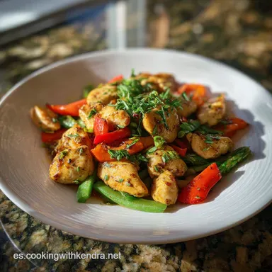 Cena Saludable Pollo y Verduras: 30 Minutos