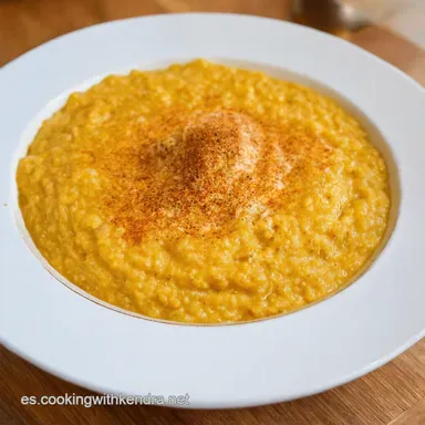 Porridge Cusc&uacute;s Vegano Desayuno Marroqu&iacute; Mi Secreto Tarjeta de receta
