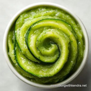 Pur&eacute; de Calabac&iacute;n para 4 Raciones Tarjeta de receta