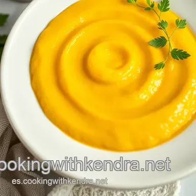 Pur&eacute; de Calabaza Cremoso: &iexcl;Receta F&aacute;cil y Deliciosa! ✨ Tarjeta de receta
