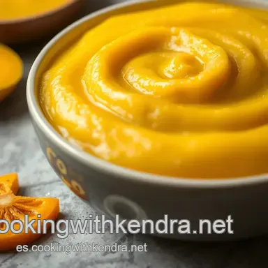 Pur&eacute; de Calabaza Especiado: &iexcl;El Secreto de la Abuela! Tarjeta de receta