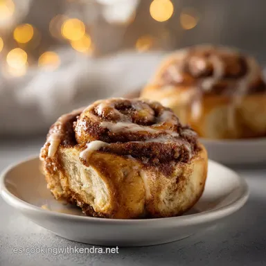 Receta de Cinnamon Rolls de Cookies con Masa Aterciopelada Tarjeta de receta